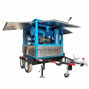 ZYD-T-O Mobile Trailer Waste Oil Recycling Transformer Oil Purification System