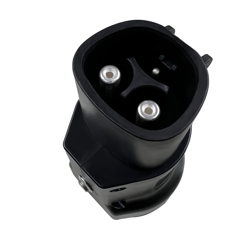 Adaptador TeslaTPC para Tipo 2 Adaptador de carregador de carro elétrico Adaptador de plugue de carga Ev Conversor de adaptador de plugue de carga Ev de 240 V para Tesla