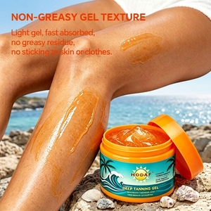 Gel bronzant imperméable et longue durée pour les sports <span class=keywords><strong>de</strong></span> plein air et les activités <span class=keywords><strong>de</strong></span> plage, bronzant foncé haute performance pour une vie active - Product Image 1