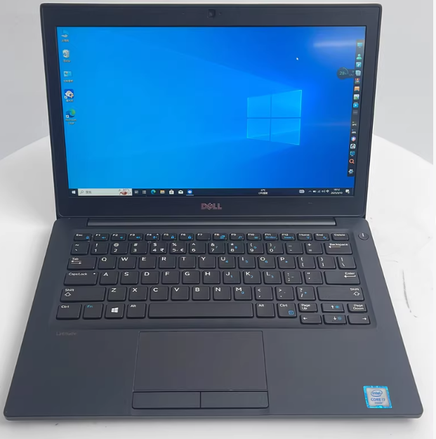 Second-hand Used Wholesale Laptop Dall 7280 I5 8GB 256GB SSD Laptop for Personal Use