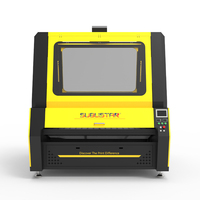Новая цифровая автоматическая лазерная машина для резки кожи Sublistar UV LaserCut P Series с панорамным верхним обзором