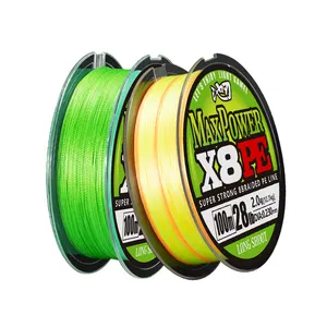 LINNHUE PE Braided Fishing Line 8 Strands 100M 300M Multifilament Super Strong Fishing Lines Japan Multicolor For Saltwater