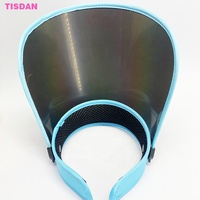 Casquette de visière de casque intégral avec logo personnalisé UPF UV réglable> 50 lentilles accessoires compatibles avec les sports de plein air pour le voyage et la fête quotidienne