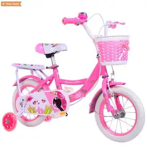 Istaride 12 14 16 18 Inch Steel Kids Bike Bicicleta Infantil With Doll Seat Cycle 3 To 8 Years Old Children Bicycle