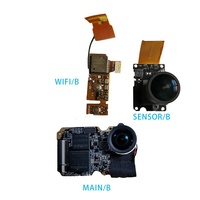 Mini caméra de sécurité professionnelle 1080p 4K caméra de casque numérique sans écran Mini RC Drone moto vidéo pour l'action