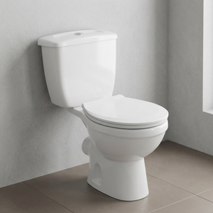 Vistaar Ceramics Italian Two Piece Toilet Set Dual Flush Gravity Flushing Floor Mounted WC Commode - Product Image 3