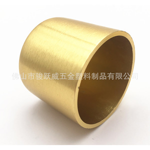 Junwei Hardware Brass Color Leg Protection <b>Pad</b> 35mm Diameter 30mm Height Metal Furniture Foot Cap - Product Image 2