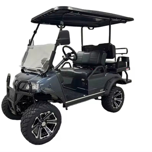 Carrito de Golf HKBG 2024, Nuevo Estilo, Gran Venta, 4 Plazas, Motor AC, Batería de Plomo-Ácido, Autonomía de 50-70 km, Velocidad de 40-50 km/h, LED, Carrito de Golf de 6 Plazas - Product Image 1