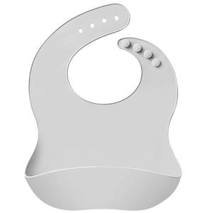 Bavoir d'alimentation pour bébé, imperméable, super doux, en silicone tricoté, anti-bavures et anti-salive, design 3D large - Product Image 1