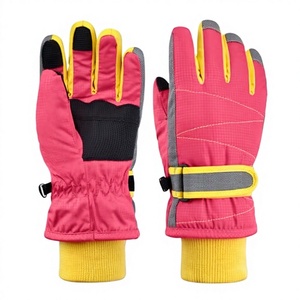 Mitaines de ski d'hiver personnalisées Oxford, compatibles écran tactile, imperméables, thermiques, pour snowboard, vente en gros d'usine - Product Image 2