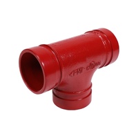 Raccord de tuyauterie rainuré Leyon pour protection incendie FM UL, Coude de lutte contre l'incendie, Raccord à bride, Té réducteur, Raccord flexible, Raccord rigide