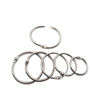 Office binding supply loose leaf binder ring steel book binding ring