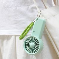 Ventilateur portable mini à la mode avec cordon, ventilateur personnel créatif et frais pour cadeaux promotionnels et d'affaires