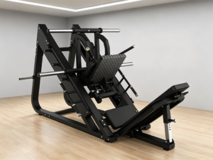 เครื่องฝึกกล้ามเนื้อขาแบบ Heavy Load Leg Press Hack Squat Combo Station พร้อมแท่นขนาดใหญ่ สำหรับออกกำลังกายส่วนล่าง เหมาะสำหรับยิมและฟิตเนสเซ็นเตอร์ - Product Image 6