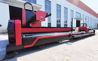 Machine de découpe laser CNC industrielle 3015 6015 6 kW à prix abordable pour tôles et tubes métalliques avec dispositif rotatif de 6 m