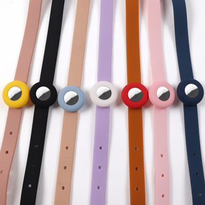 Suministros para mascotas <span class=keywords><strong>Collar</strong></span> de perro impermeable Soporte de etiqueta de aire <span class=keywords><strong>Collar</strong></span> de perro de Pvc antipérdida colorido personalizado con soporte de caja de etiqueta de aire - Product Image 6