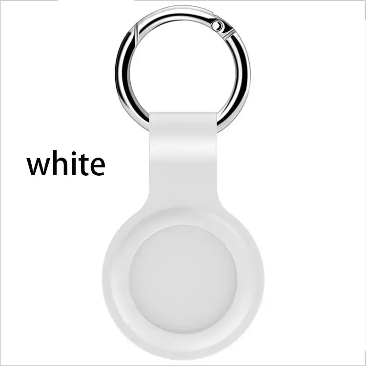 Hot Sale Silicon Airtag Holder Environmentally Friendly Airtags Cover with Key Ring