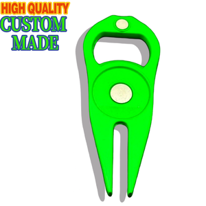 Fourchette de golf personnalisée en alliage de zinc, détachable, avec logo monnayeur moulé, pour coffret cadeau de membre, fournitures de compétition avec logo d'entreprise - Product Image 3