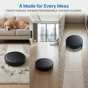 Automatic Rechargeable Robotic Vacuum Cleaner 3-in-1 Smart All-in-One with 2000 Pa Suction and Edge <b>Cleaning</b> - Product Image 3