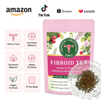 Thé aux herbes OEM Fi*broid pour le bien-être utérin, équilibre hormonal féminin, soutien à la santé de l'utérus, soulagement de l'inconfort pelvien pour les femmes