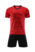 Seragam Sepak Bola Pria Slim-Fit Super Cepat untuk Latihan & Pertandingan Musim Panas, Jersey Lengan Pendek Custom Grosir