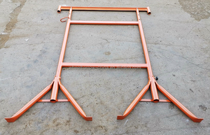 <span class=keywords><strong>Échafaudage</strong></span>s pliants en acier peint pour la construction, idéaux pour les maçons en Europe - Product Image 6