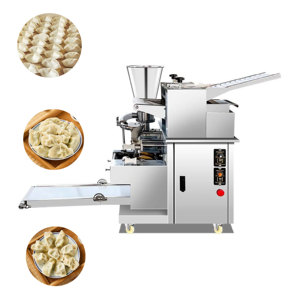 Vertical Automatic Dumpling Filling Machine Press Roll And Auger For Even Stuffing Commercial Dumpling Forming Equipment - Product Image 1