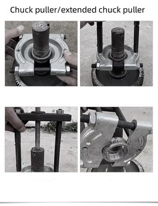 Pequeno Kit com 9 Peças de Separador e Extrator de Rolamentos Ferramenta de Remoção de Rolamentos Kit Profissional para Reparo de Carros - Product Image 6