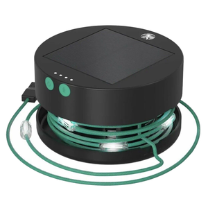 Lampe de camping solaire d'extérieur, guirlande lumineuse LED, chargeur de téléphone, gadgets de camping, équipement de camping - Product Image 6