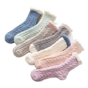 2022 New design Women's Winter cotton socks Fashionable Socks Creative Personality floor socks