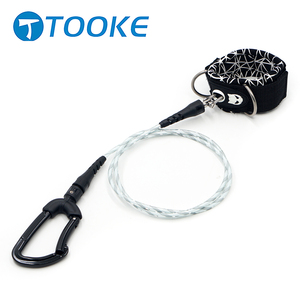 Chất Lượng Cao Đầy Màu Sắc TPU Dây Đeo Dưới Nước <span class=keywords><strong>Scuba</strong></span> Hướng Dẫn Đào Tạo Dây An Toàn Freediving Dây Buộc Với Hai D Vòng - Product Image 2