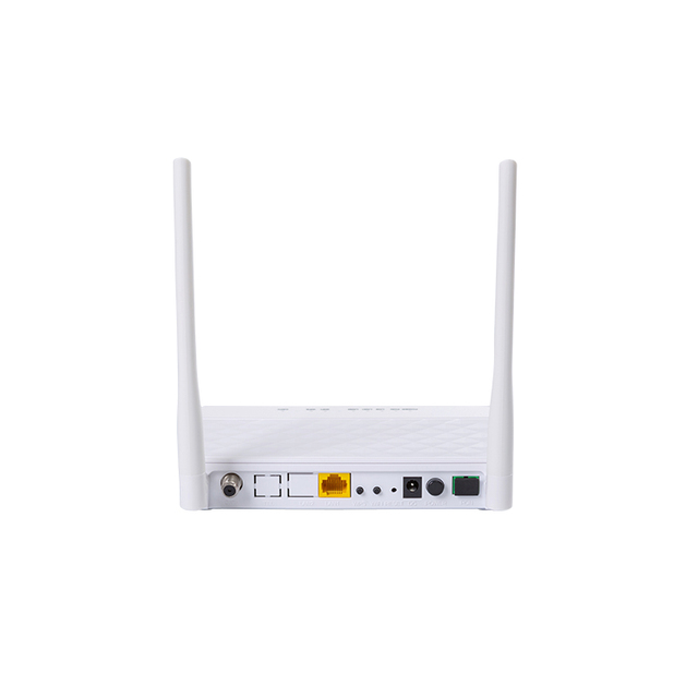 CATVSCOPE ftth gpon onu 1GE port 5dBi 2 antenna 1GE+2.4G WIFI+CATV epon xpon onu compatible with OLT CATV Managed