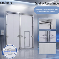 Porte battante industrielle robuste sur mesure pour usine, entrepôt, atelier avec kit de quincaillerie complet