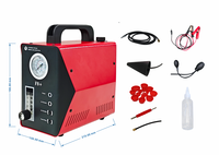 Detector de Fugas de Humo F8+ 12V, el Mejor Equipo Práctico para el Cuidado del Automóvil, Material Metálico