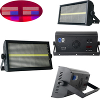 Luz estroboscópica LED RGBW de 1000W, 8 + 8 segmentos, DMX512, efecto de escenario para carreras de caballos, boda, DJ, discoteca, fiesta, Bar con fondo lavado