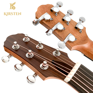 Guitare acoustique silencieuse en bois de 38 pouces avec cadre amovible et logo personnalisé, 6 cordes, pour les passionnés de musique - Product Image 5