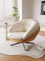 Chaise de canapé simple de luxe de conception moderne célèbre d'Internet pouf de princesse pour détendre pour le balcon d'étude de salon de famille