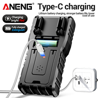 ANENG SZ818 PRO Multimeter Digital Isi Ulang Deteksi Kabel Live/Netral NCV Multitester dengan Alat Transistor HFE