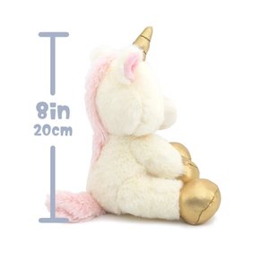 Unicorn Thú nhồi bông cho cô gái, chàng trai Trắng Unicorn Plush búp bê quà tặng cho trẻ em trẻ sơ sinh bữa tiệc sinh nhật - Product Image 4