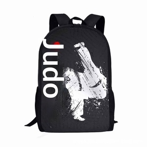 Sac à dos scolaire de <span class=keywords><strong>judo</strong></span> pour enfants de la 1ère à la 6ème année, unisexe, âges 6-12 ans, en nylon, design moderne et cool - Product Image 3