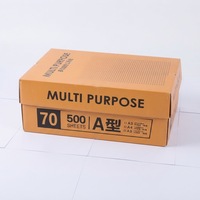 Papier copie A4 en gros, 70 g/m², 80 g/m², blanc brillant, papier d'impression pour bureau, 500 feuilles, papier multifonction pour photocopieuse