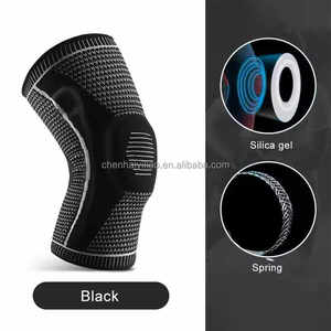 Silicone thể thao khuỷu tay & miếng đệm đầu gối cho nam giới phụ nữ bóng rổ ngoài trời Chạy bị bảo vệ cho mùa hè áp lự<span class=keywords><strong>c</strong></span> mùa xuân bị bảo vệ - Product Image 5