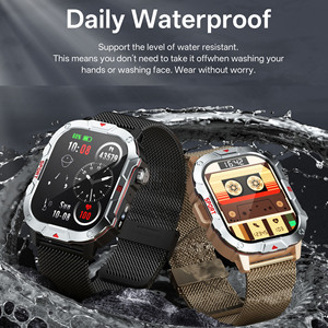 Reloj Inteligente Unisex C41 Pro con GPS, Navegación, Acero Inoxidable, Resistente al Agua 3 ATM, Pantalla Táctil AMOLED de 44-49 mm, Reloj Deportivo con Alarma - Product Image 4