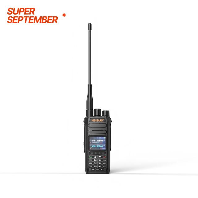 KENEARD KE-UV-K8 10W DMR Digital Analog Walkie Talkie Dual Band VHF UHF 199 Channel 2800mAh Two Way Radio
