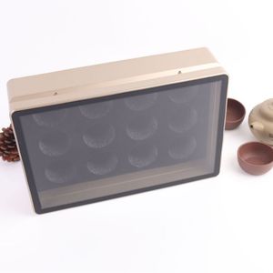 Custom Made Wooden Jewelry Storage Box With Glass Lid For Commemorative Coins And Medals <b>1</b>-3L Capacity - Product Image 3