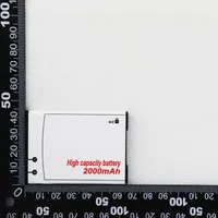 Baterai Li-ion Isi Ulang MS1 M-S1 Kapasitas Tinggi 2000mAh untuk Ponsel Blackberry Bold 90009030,9630,9700,9780