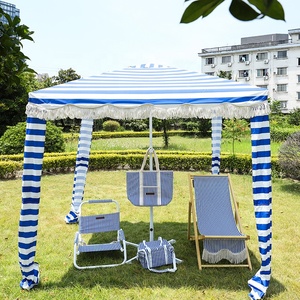 <span class=keywords><strong>2022</strong></span> chine fantastique ensemble de Parasol de plage de luxe, pampilles en bois, Parasol de plage en plein air, parapluie, Cabana de plage et chaises - Product Image 2