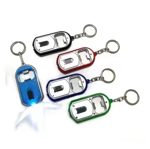 Custom Logo Beer Bottle Opener Light Promotional Led Torch <b>Key</b> <b>Chain</b> - Product Image 6