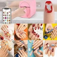 Nuevo Robot de Manicura Digital Inteligente con Conexión WiFi de Alta Calidad, Impresora 3D a Color, Servicio 24/7 para Uñas Artísticas Pequeñas