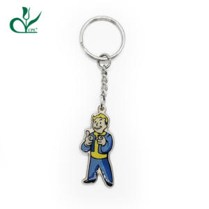 Meilleures ventes de porte-clés en alliage métallique personnalisés Porte-clés cadeau souvenir métal - Product Image 6